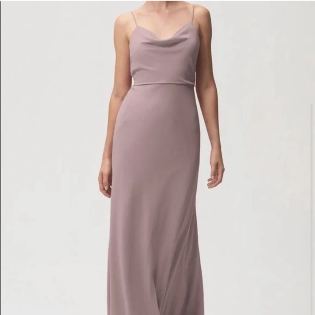 Jenny Yoo Collection Capri Dress In Fig - Size 10